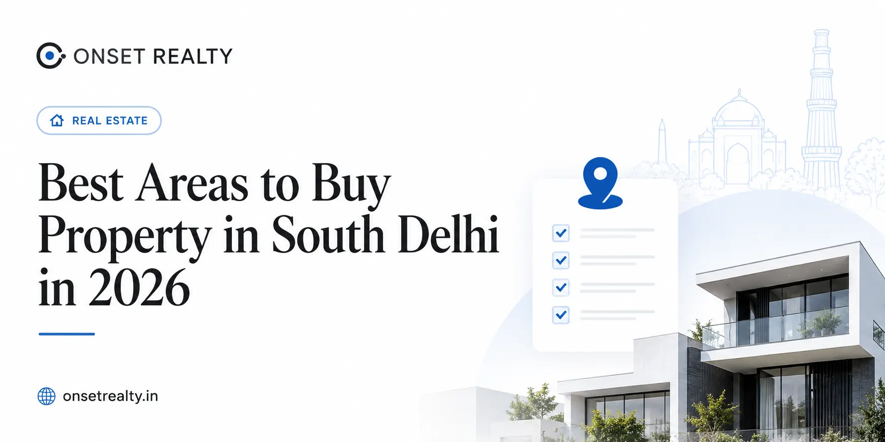 Best Areas to Buy Property in South Delhi